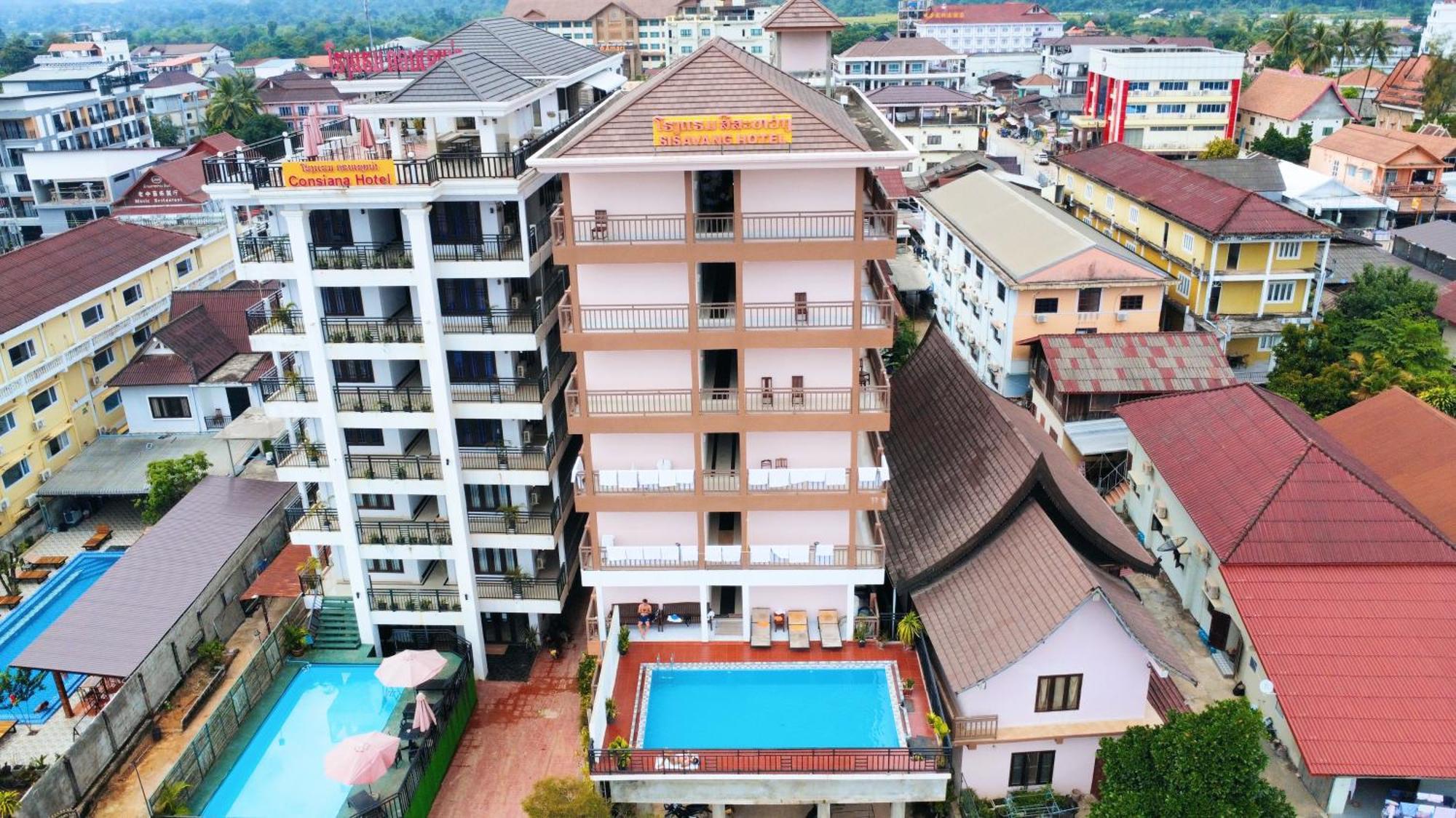 Vangvieng Sisavang Mountain View Hotel Vang Vieng Zewnętrze zdjęcie