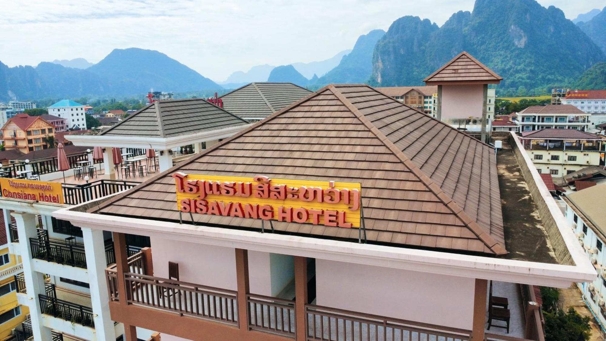 Vangvieng Sisavang Mountain View Hotel Vang Vieng Zewnętrze zdjęcie
